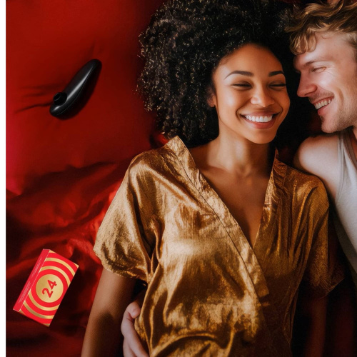 Адвент-календар для пар Lovehoney X Womanizer We-Vibe Couple's Advent Calendar 2025, 24 предмета - купити в Україні | Секс шоп SEX-SHOP.ua