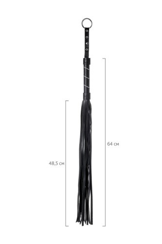 Anonymo Flogger - флоггер PU кожа, (черный)