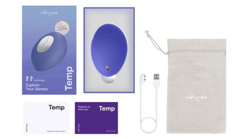 Вибратор для клитора We-Vibe Temp Lavender Blue