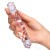 Фаллоимитатор Glas  Purple Rose Nubby Glass Dildo