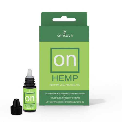 Возбуждающие капли для клитора Sensuva ON for Her Hemp Infused, 5 мл