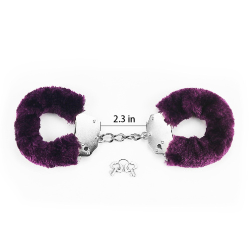 Наручники с мехом Fetish Pleasure Fluffy Hand Cuffs