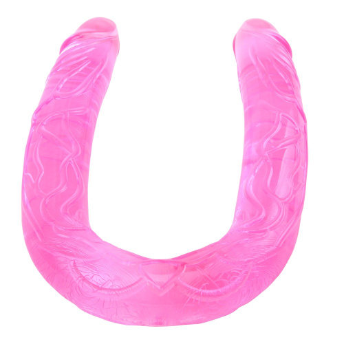 Двухсторонний фаллоимитатор Chisa - Jelly Flexible Double Dong, 50 см
