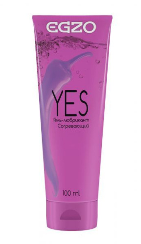 EGZO YES - Согревающий гель-лубрикант, 100ml