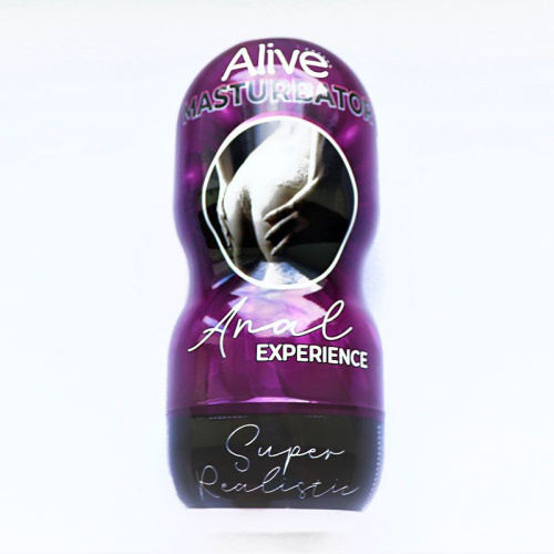 Alive Super Realistic Anal недорогой мастурбатор попка, 16х6 см