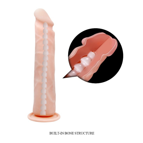 Фалоімітатор на присосці Baile Barbara Alcmene Flexible Dildo, 24 см - купити в Києві, Україні