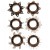 Набор эрекционных колец Linx Tickler Set Textured Ring Smoke Набор эрекционных колец Linx Tickler Set Textured Ring Smoke