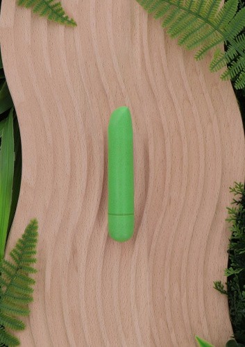 Fuck Green Bio Bullet - Вибропуля, 9,5 см (зеленый)