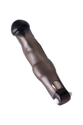 Toyfa XLover - Насадка на пенис, 19,4 см (черный)