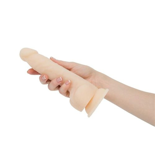 Addiction Naked -  9" Thrusting Dildo with Remote - Vanilla - Реалистичный фаллоимитатор с поступательными движениями, 22.8х4.5 см