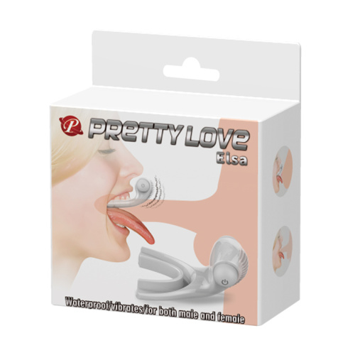 LyBaile Pretty Love Ela Mouth Stimulator Light Pink - Вібратор для оральних пестощів, 7.5х5.3 см (рожевий) - купити в Києві, Україні