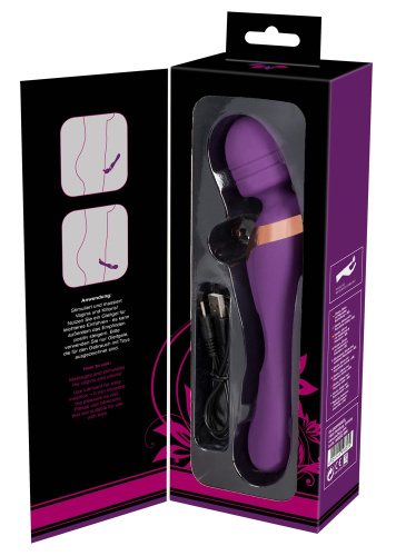 Orion - Javida Double Vibro Massager - Вибромассажер, 21.8х3.8 см (фиолетовый)