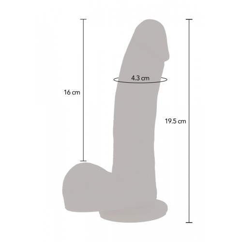 Вiбратор Get Real Magnetic Pulse Trusting, 19,5 см - купити в Києві, Україні