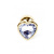 Boss Jewellery Gold Heart Plug Clear - Анальная пробка с кристаллом, 7х2,7 см (прозрачный) Boss Jewellery Gold Heart Plug Clear - Анальная пробка с кристаллом, 7х2,7 см (прозрачный)
