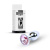 B-Series Jewellery Silver Plug Rose - Анальная пробка, 7х2.7 см (розовый)