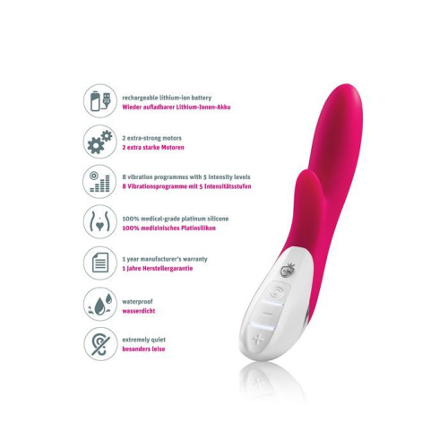 Mystim Danny Divido Vibrator - вібратор кролик, 27х3.8 см - купити в Києві, Україні