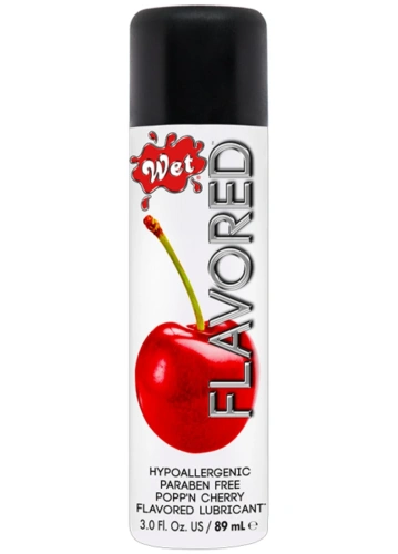 WET CLEAR FLAVORED SWEET CHERRY - Съедобный лубрикант, 89 мл (вишня)