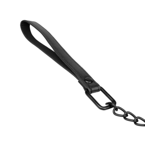 Bedroom Fantasies Collar & Leash - Нашийник з повідцем, (чорний) - купити в Києві, Україні