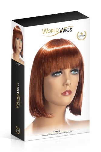 World Wigs Sophie Short Redhead - Перука (руда) - купити в Києві, Україні
