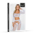Бодистокинг SoftLine Bodystocking 2078, white - One Size