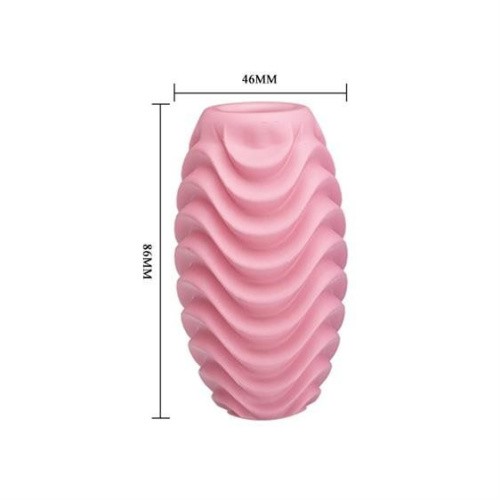 Pretty Love Passionate Double Sided Egg Masturbator - Мастурбатор, 8,6 х4. 6 см (рожевий) - купити в Києві, Україні