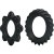 Baile Ring Flowering Black - Набор эрекционных колец разного диаметра, 2 шт Baile Ring Flowering Black - Набор эрекционных колец разного диаметра, 2 шт