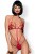 Эротическое боди Obsessive Luiza, S/M (красный) Эротическое боди Obsessive Luiza, S/M (красный)
