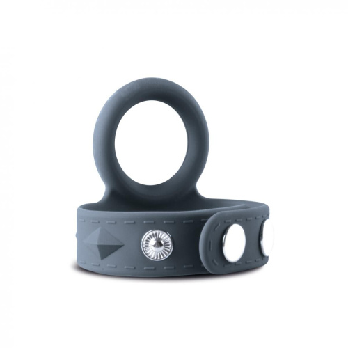 Boners Cock & Ball Strap - Ерекційне кільце, S/M (сірий) - купити в Києві, Україні