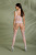 Passion Eco BS001 - Ажурный бодистокинг, S-L (белый)