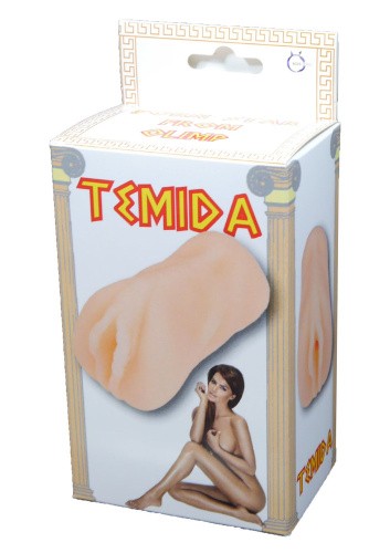 Vagina TEMIDA - Мастурбатор, 12 см (телесный)