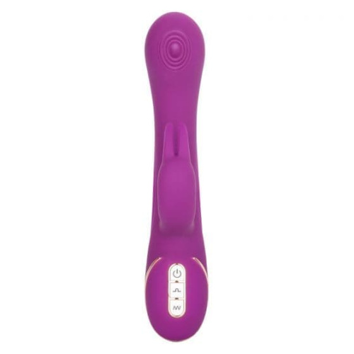 CalExotic Jack Rabbit Signature Silicone Thumping Rabbit - вибратор кролик, 12.8х4.5 см
