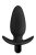 Blush Anal Adventures Platinum Saddle Plug - Анальная пробка с вибрацией, 12 см (черный)