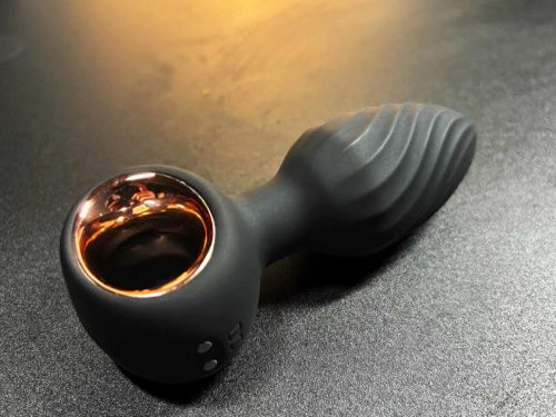 Анальная пробка с вибрацией B-Series Cute Aisi Twisting Anal Plug