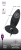 Orion Black Velvets Recharge Plug L - Анальная пробка с вибрацией, 14,7х4,4 см (черный)