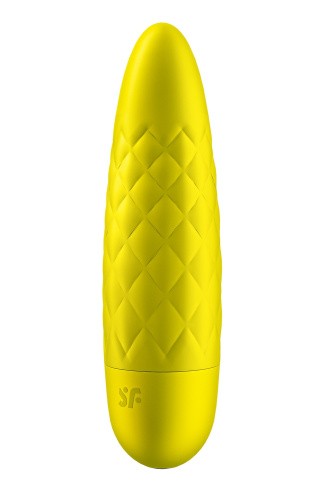 Satisfyer Ultra Power Bullet 5 Yellow вибропуля, вибратор для клитора, 9.6х2.6 см (желтый)