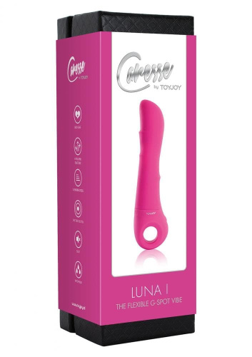 Toy Joy Luna I Flexible Vibe - Вибратор, 18х3.5 см