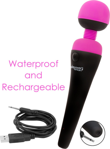 PalmPower Recharge - вибромассажер, 18.7 (розовый)