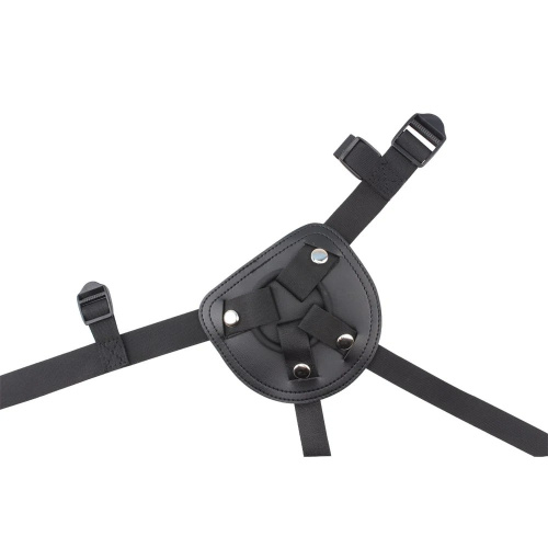 RGB Rumpy-pumpy Strap-On - страпон со съемным силиконовым фаллоимитатором, 15х3.5 см