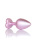 Анальная пробка с камнем B-Series Jewellery Pearl Pink Heart Plug, M