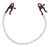 Bad Kitty Silicone Nipple Clamps - зажимы для сосков на цепочке, 52 см