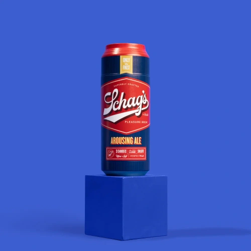 Schag’s by Blush Arousing Ale - самосмазывающийся мастурбатор в банке, 19,7 см