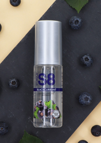 Stimul8 Flavored Lube water based - Лубрикант на водній основі, 50 мл (чорна смородина) - купити в Києві, Україні