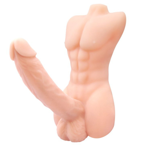 Реалистичный фаллоимитатор Temptation Bigger Man Monster Dick