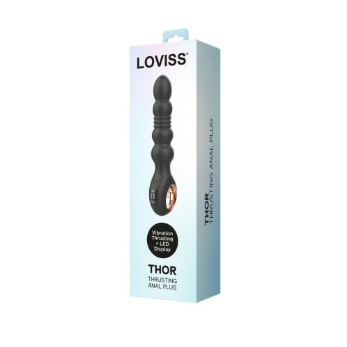 Анальний вібратор з пульсацією Loviss Thor - купити в Україні | Секс шоп SEX-SHOP.ua