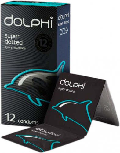 Dolphi Super Dotted №12, 12 шт