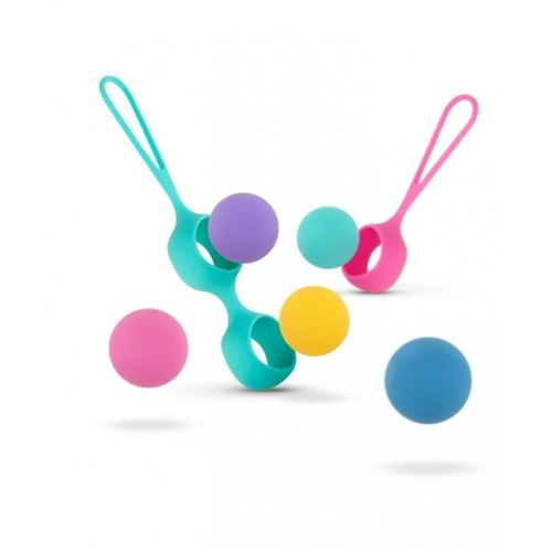 PMV20 Vita - Kegel Ball Set - Набір вагінальних кульок,  (різнокольоровий) - купити в Києві, Україні