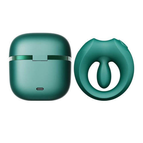 Ерекційне кільце зі смарт управлінням Zalo Apis Turquoise Green - купити в Україні | Секс шоп SEX-SHOP.ua