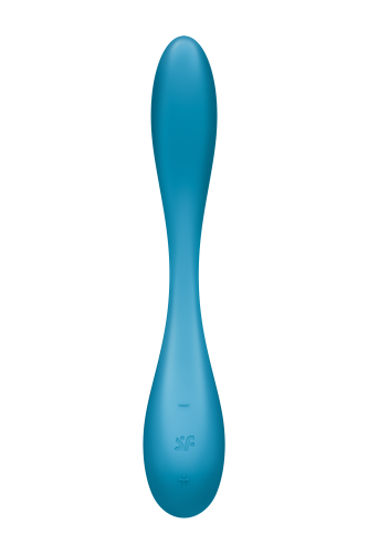 Satisfyer G-Spot Flex 5+ - Універсальний вібратор, 15х3.4 см (синій) - купити в Києві, Україні