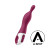 Satisfyer - A-Mazing 1 - Инновационный вибратор для точки А, 21.7х3.8 см (ягодный)