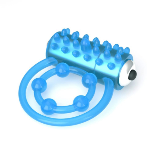 Lumino Play Vibrating Penis Ring - виброкольцо, 5х2.5 см (голубой)